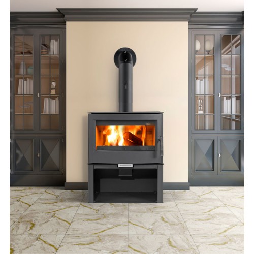 Дровяная печь THORMA MALLORCA UNI, черная 