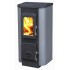 Дровяная печь THORMA MERANO AT, черная/серая 
