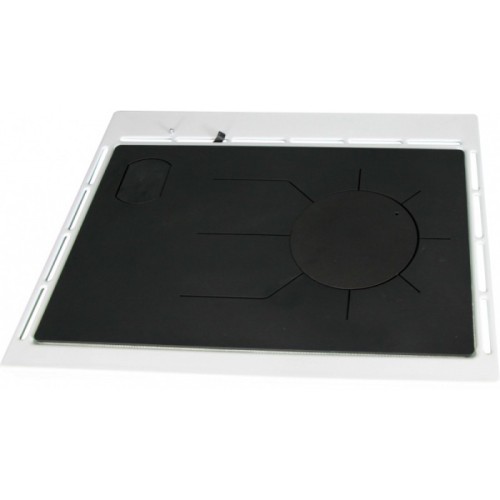 Дровяная печь THORMA OKONOM75/FIKO DELUXE, левая, белая 