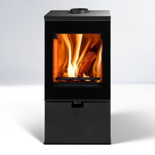 Дровяная печь THORMA WIESBADEN, черная 