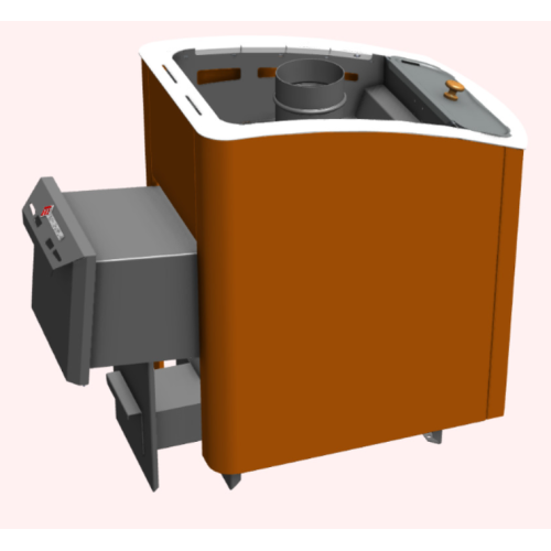 Дровяная печь Термофор 12 Б терракота 