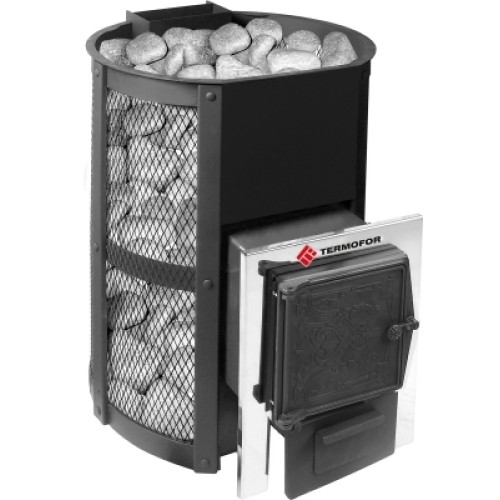 Дровяная печь TMF Кольчуга 14-18 (чугунная дверца) 