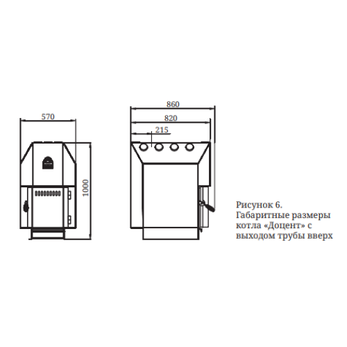 Дровяная печь TMF ПО Доцент, СД, ТВ 