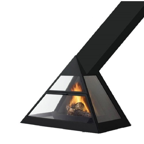 Готовый дровяной каминокомплект TRAFORART ADMETO FRONTAL труба вправо 