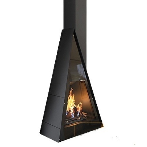 Готовый дровяной каминокомплект TRAFORART BREDA FRONTAL труба справа 