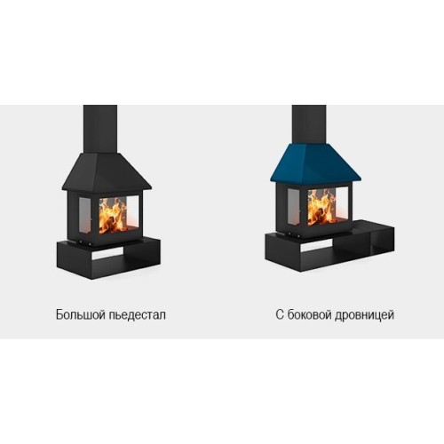 Готовый дровяной каминокомплект TRAFORART SANDRA FRONTAL 