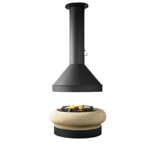 Готовый дровяной каминокомплект TRAFORART ZEUS CENTRAL без стекла 