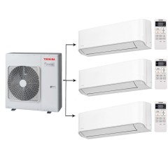 Наружный блок мультисплит системы Toshiba RAS- 3M26U2AVG-E/RAS-B07J2KVG-E*3шт