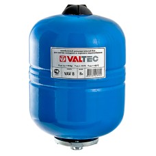 Расширительный бак VALTEC Бак расширительный для ГВС и ХВС 8л. СИНИЙ