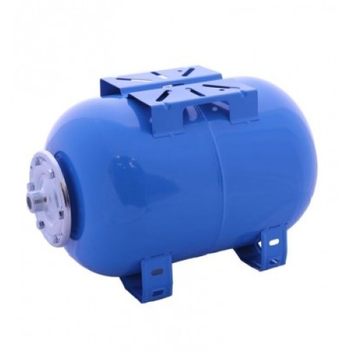 Расширительный бак VALTEC Бак расширительный для ГВС и ХВС горизонтальный 50л. СИНИЙ 