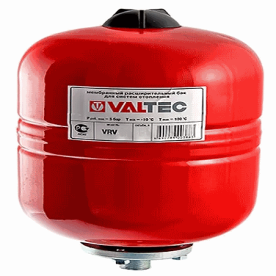 Расширительный бак VALTEC Бак расширительный для отопления 12л. КРАСНЫЙ 