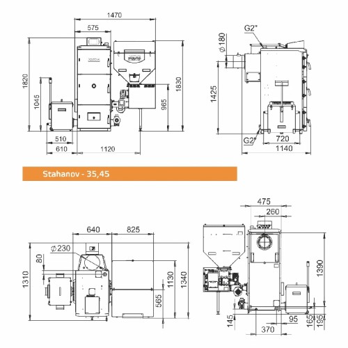 Котел автоматический ZOTA Stahanov 45