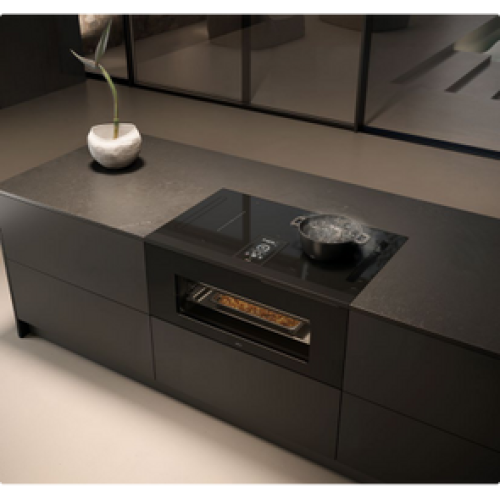 ELICA LHOV COMBISTEAM BL/A/90 (4в1: Варочная панель, вытяжка, духовка, пароварка)