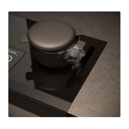 ELICA LHOV COMBISTEAM BL/A/90 (4в1: Варочная панель, вытяжка, духовка, пароварка)