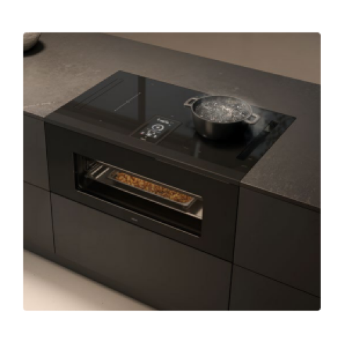 ELICA LHOV COMBISTEAM BL/A/90 (4в1: Варочная панель, вытяжка, духовка, пароварка)