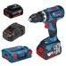Дрель аккумуляторная BOSCH GSB  18V-60 C  0.601.9G2.100