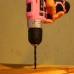 Дрель аккумуляторная DEKO GCD 12 DU3 PINK SET2 12v 1*1.5Ah Li-Ion   063-4171