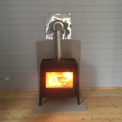 Дровяная печь ЭКОКАМИН БАВАРИЯ 12