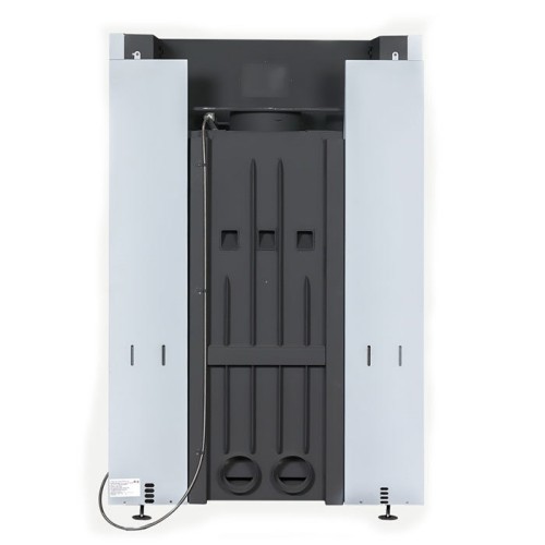 Трёхсторонняя дровяная топка ЭКОКАМИН Дельта 1000КB черный шамот 