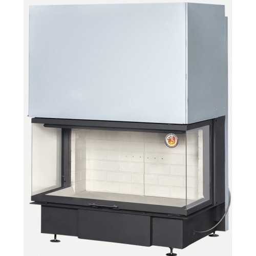 Трёхсторонняя дровяная топка ЭКОКАМИН Дельта 1200 принтинг 