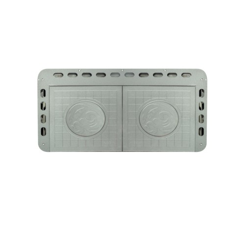 Дровяная печь ЭКОКАМИН БАВАРИЯ ЭКО с духовкой и плитой 