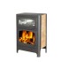 Дровяная печь ЭКОКАМИН БАВАРИЯ ЭКО с духовкой и плитой 