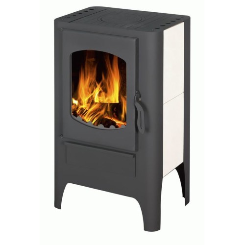 Дровяная печь ЭКОКАМИН БАВАРИЯ ЭКО С ПЛИТОЙ 