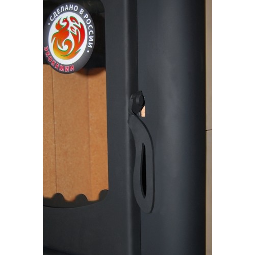 Дровяная печь ЭКОКАМИН БАВАРИЯ ЭКО УГЛОВАЯ С ПЛИТОЙ 