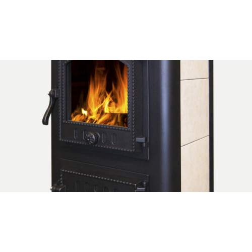 Дровяная печь ЭКОКАМИН БАВАРИЯ ОПТИМА ЧУГУН с плитой 