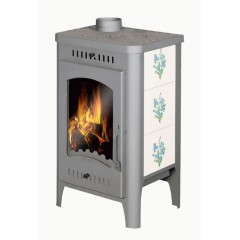 Дровяная печь ЭКОКАМИН БАВАРИЯ ОПТИМА НЕЗАБУДКА C ПЛИТОЙ