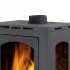 Дровяная печь ЭКОКАМИН ПАНОРАМА ПРИСТЕННАЯ 