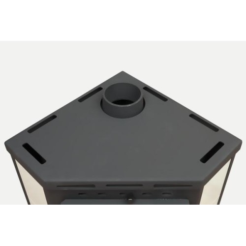 Дровяная печь ЭКОКАМИН БАВАРИЯ УГЛОВАЯ 