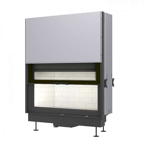 Фронтальная дровяная топка ЭКОКАМИН Вега 1200 принтинг 