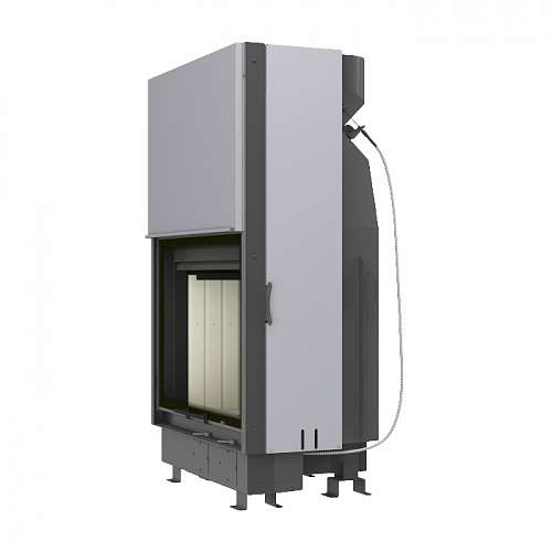 Фронтальная дровяная топка ЭКОКАМИН Вега 800 принтинг с подовым горением 