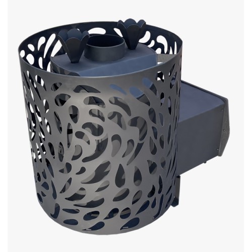 Дровяная печь Берёзка ПарЛайт 12-4 Дт-3 Стекло 