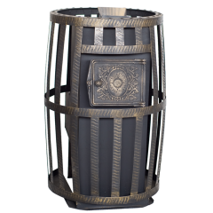 Дровяная печь Берёзка "Витязь" 18 (Сетчатый кожух, ДТ-3)