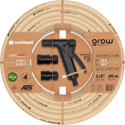 Поливочный набор CELLFAST GROW 1/2" 20 м   13-590