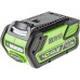 Снегоуборочник-снеголопата GREENWORKS GD40SSK4 40 V с акк и з/у   2600807UB