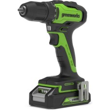 Дрель аккумуляторная GREENWORKS GD24DD35 24 V c акк и з/у   3704007UA