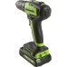 Дрель аккумуляторная GREENWORKS GD24DD35 24 V c акк и з/у   3704007UA