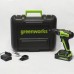 Дрель аккумуляторная GREENWORKS GD24DD35 24 V c акк и з/у   3704007UA