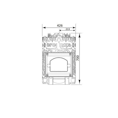 Дровяная печь Царь печи 