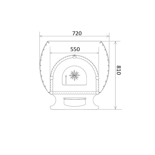Дровяная печь Царь печи 