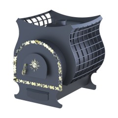 Дровяная печь Царь печи "Добрыня 2" (8мм)