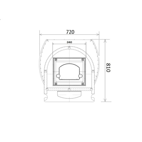 Дровяная печь Царь печи 