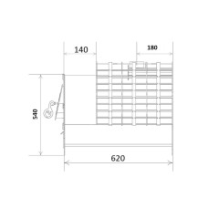 Дровяная печь Царь печи "Елисей" (8мм)