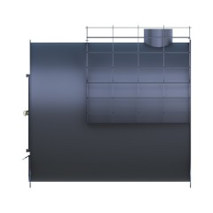 Дровяная печь Царь печи "Емеля Премиум" (8мм)