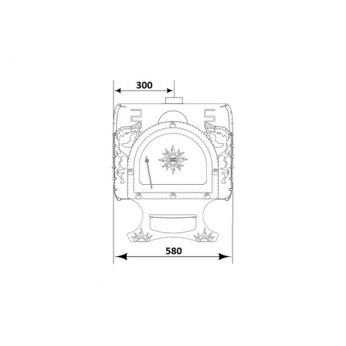 Дровяная печь Царь печи 