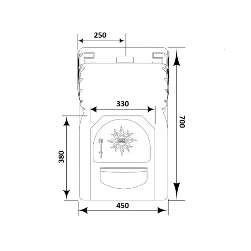 Дровяная печь Царь печи 