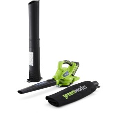 Пылесос-воздуходувка GREENWORKS GD40BV 40 V   24227UB
